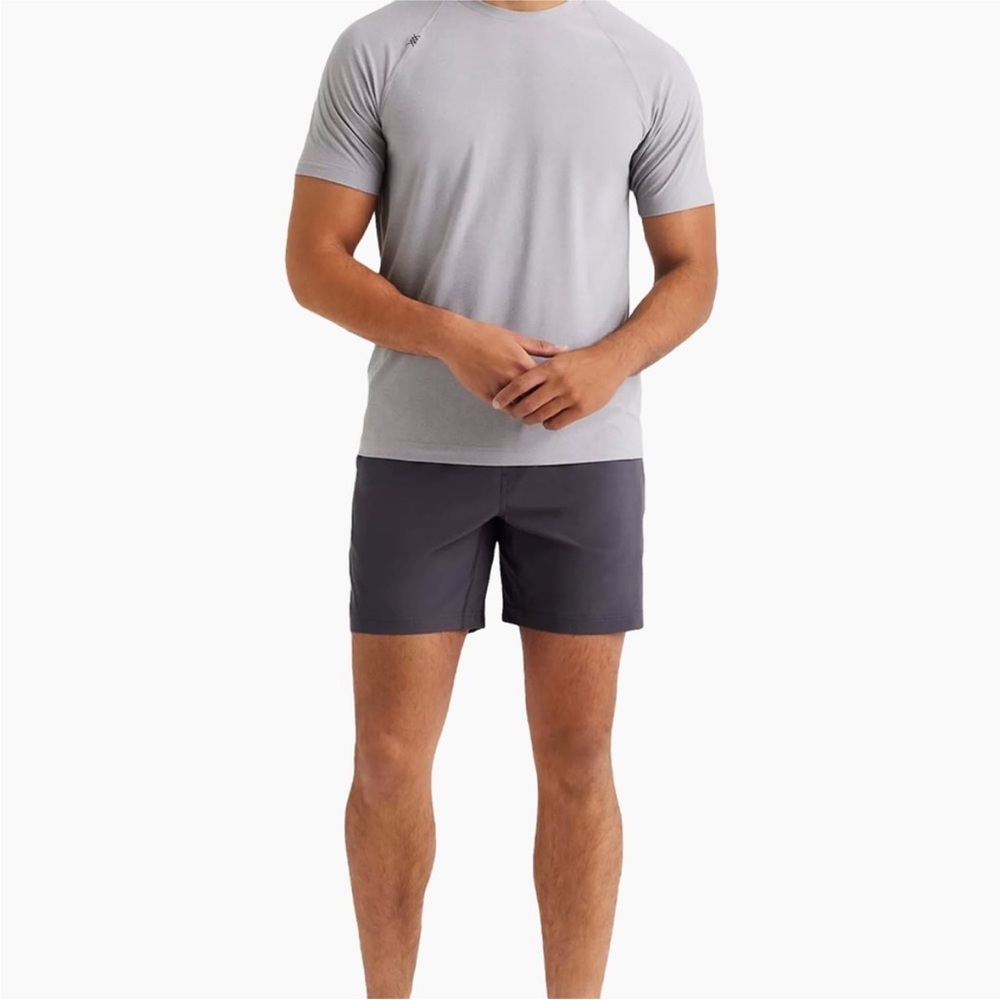Rhone Mako Shorts Grey Men’s‎ Size Medium